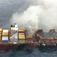 Fire-Damaged MSC Flaminia