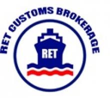 RET Customs Brokerage Logo RET Customs Brokerage Logo